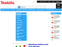 Tablet Screenshot of makitaservisistanbul.com